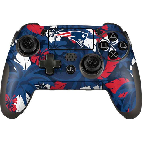 NFL New England Patriots Tropical Print PlayStation Scuf Vantage 2 Controller Skin